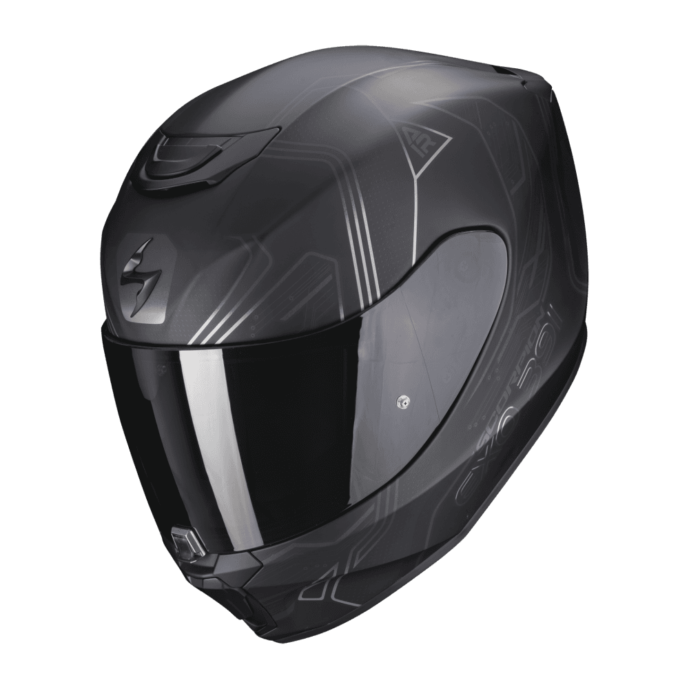 Moto přilba SCORPION EXO-391 SPADA matný černý chameleon
