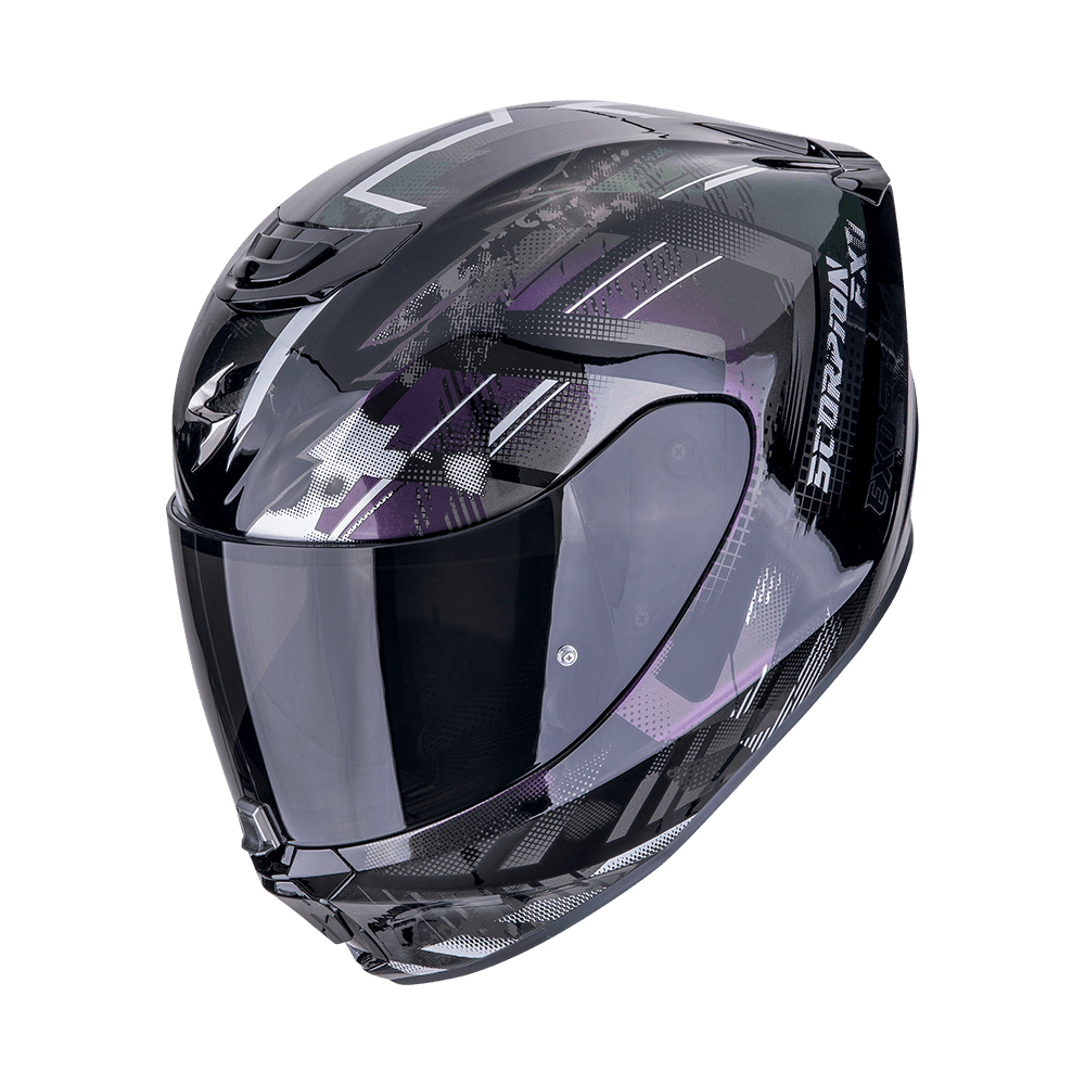 Moto přilba SCORPION EXO-391 CLUTTER černý chameleon