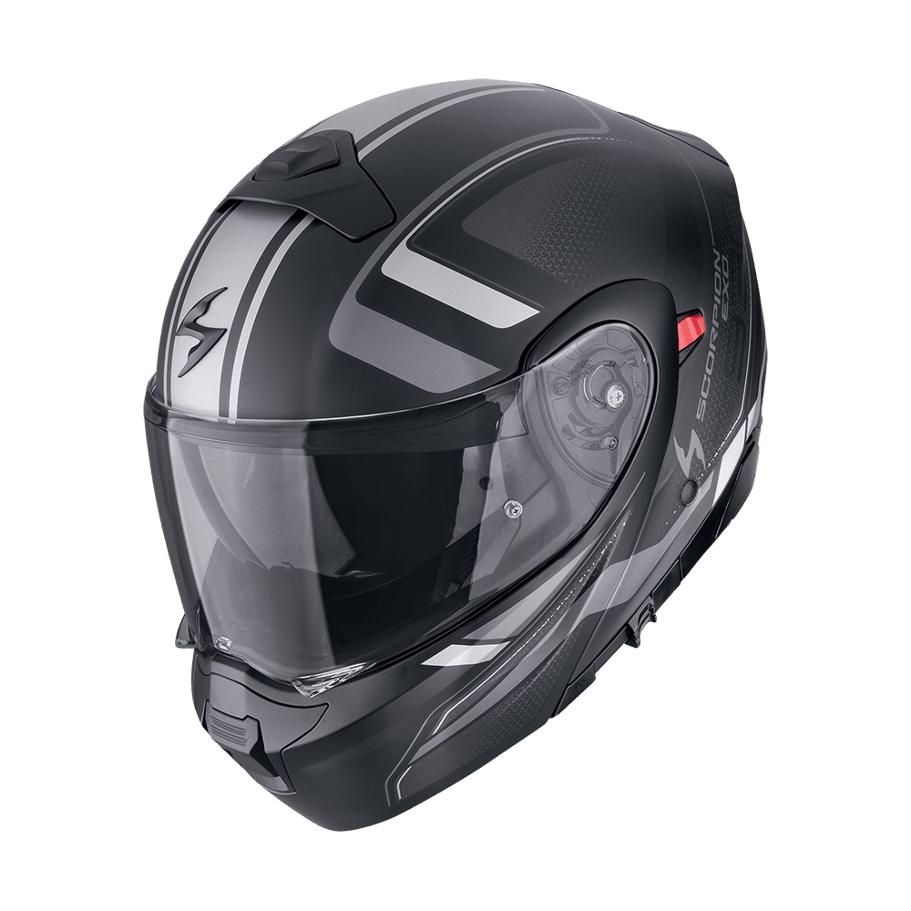 Moto přilba SCORPION EXO-930 EVO ARDENS matná černo/stříbrná