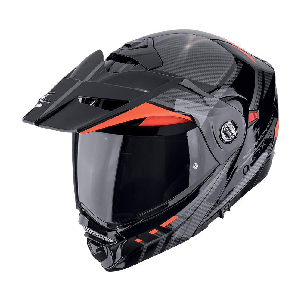 Moto přilba SCORPION ADX-2 LEWIS černo/červená