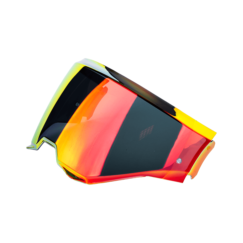 Plexi SCORPION EXO-TECH/CARBON zrcadlové červené KDF18-1