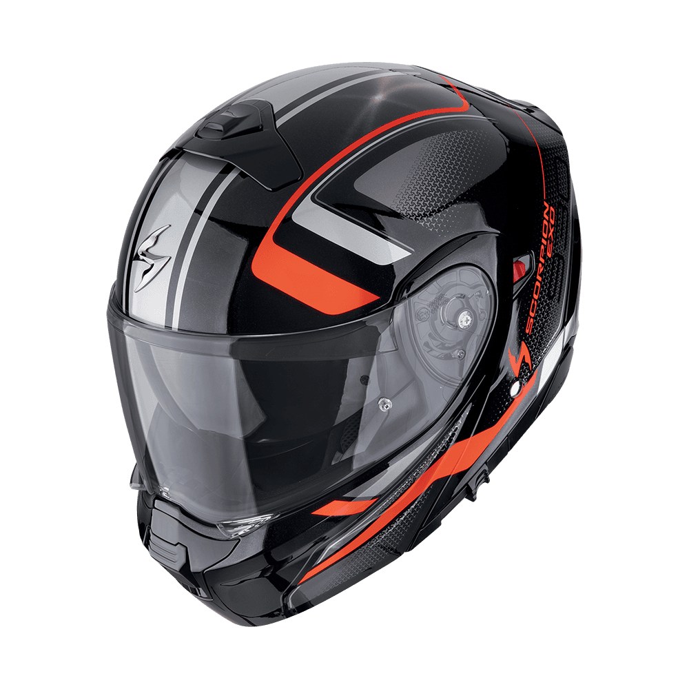 Moto přilba SCORPION EXO-930 EVO ARDENS metalická černo/červená