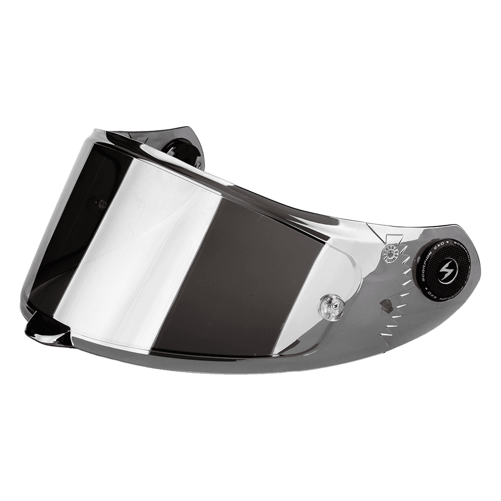 Plexi SCORPION EXO-RACE AIR zrcadlové stříbrné KDS-F-04