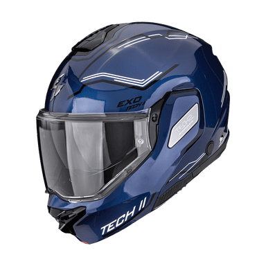 Moto přilba SCORPION EXO-TECH II DASH modro/černo/bílá 2