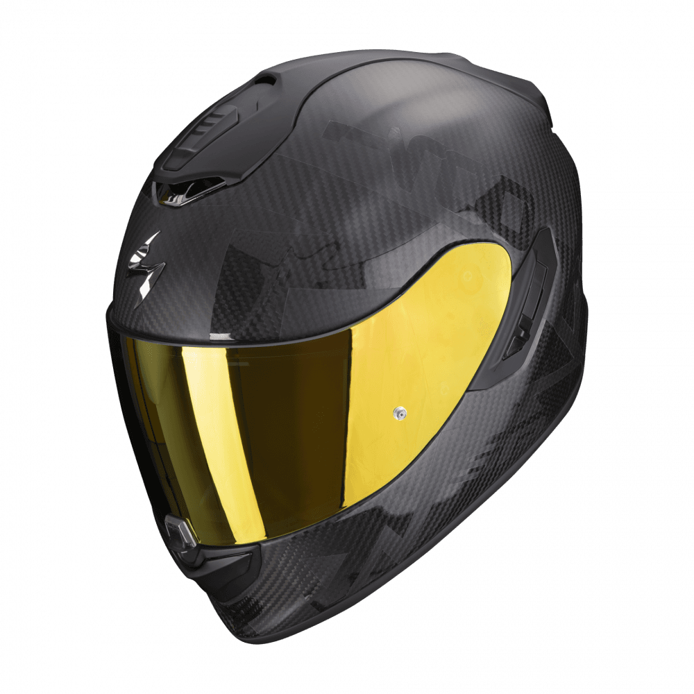 Moto přilba SCORPION EXO-1400 EVO CARBON AIR CEREBRO černá