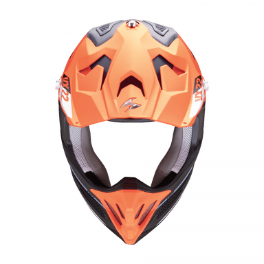 Moto přilba SCORPION VX-22 AIR BETA matná modro/oranžová 2