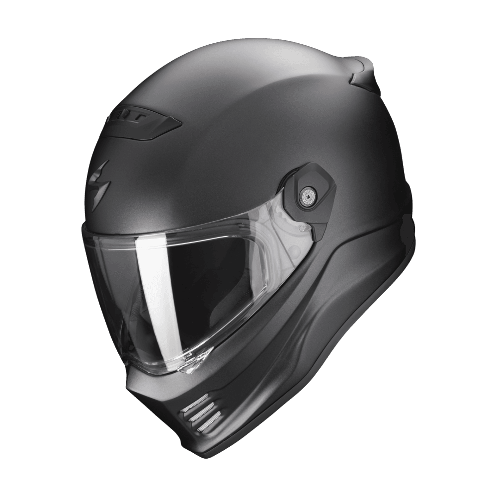 Moto přilba SCORPION COVERT FX solid perleťově matná černá