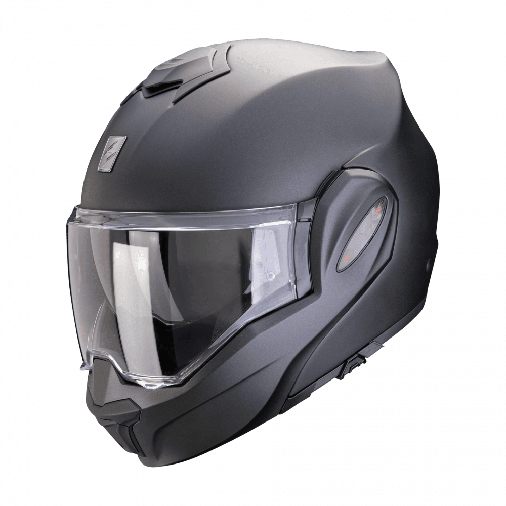 Moto přilba SCORPION EXO-TECH EVO PRO solid perleťově matná černá