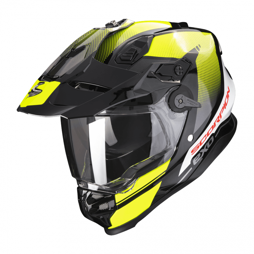 Moto přilba SCORPION ADF-9000 AIR TRAIL černo/neonově žlutá