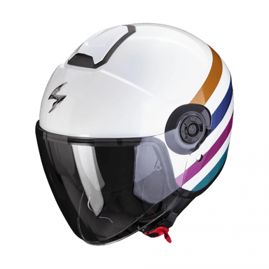 Moto přilba SCORPION EXO-CITY II BEE bílo/zeleno/zlatá 3