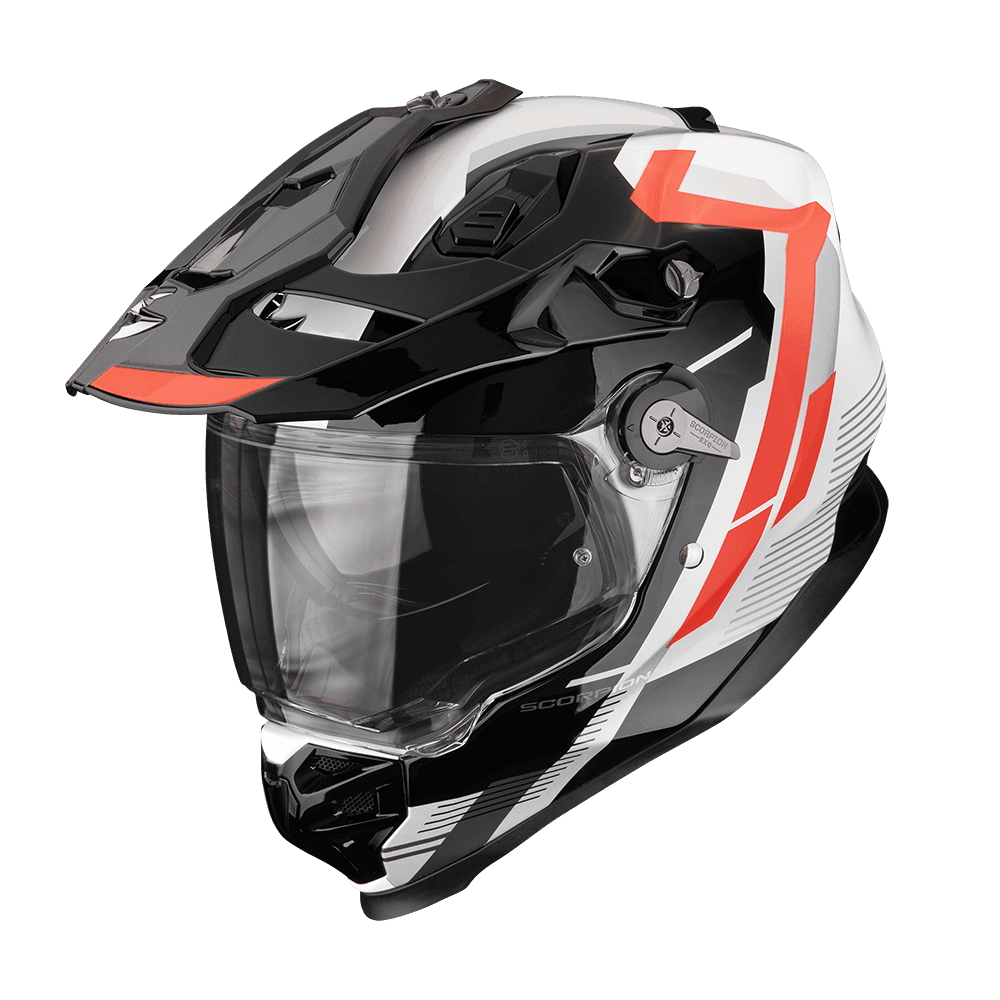 Moto přilba SCORPION ADF-9000 AIR PATROL černo/červená