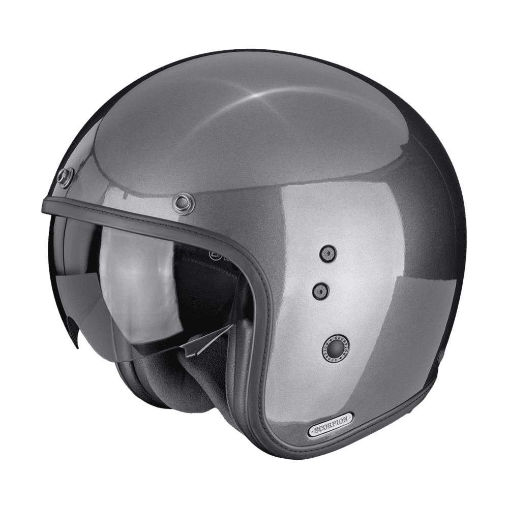 Moto přilba SCORPION BELFAST II solid metalická šedá