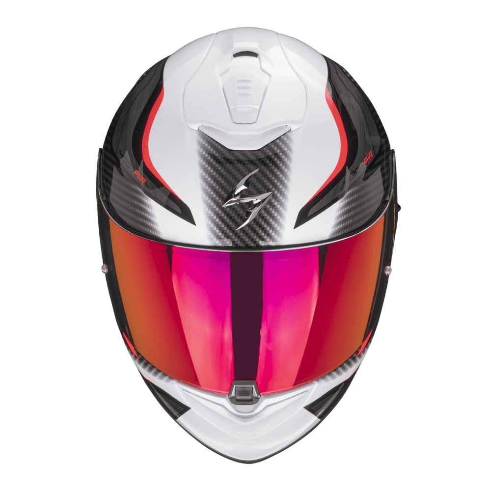 Moto přilba SCORPION EXO-1400 EVO AIR ATTUNE bílo/červená