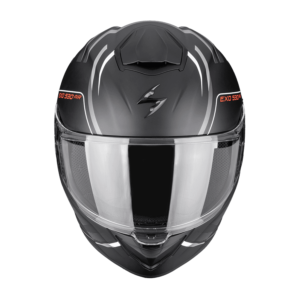 Moto přilba SCORPION EXO-530 AIR TIGRIS matná černo/stříbrná