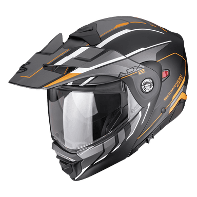 Moto přilba SCORPION ADX-2 WALT matná černo/oranžová 3
