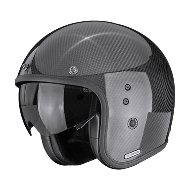 Moto přilba SCORPION BELFAST II CARBON solid černá 3