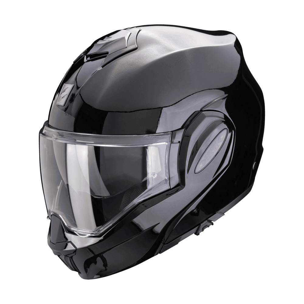 Moto přilba SCORPION EXO-TECH EVO PRO solid metalická černá