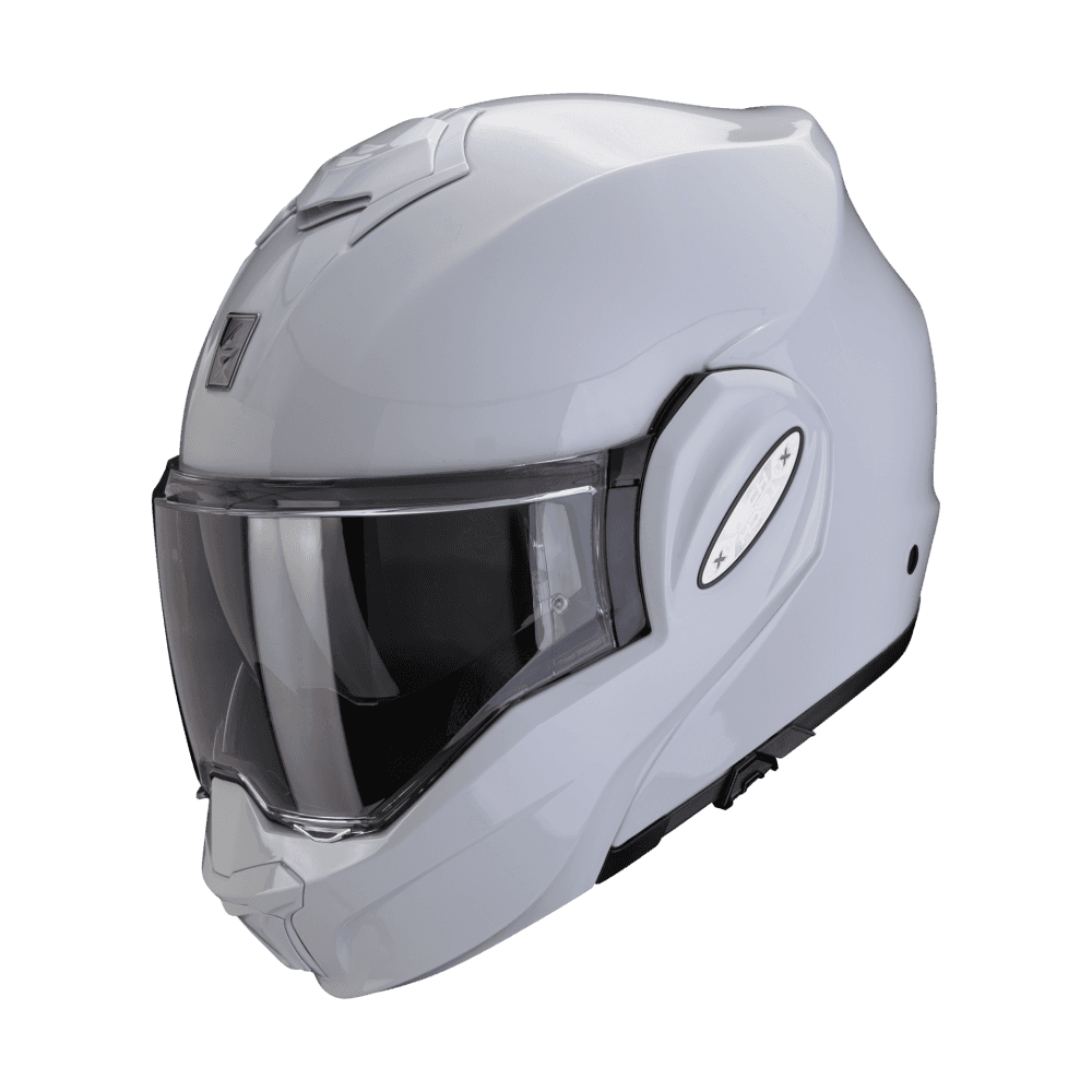 Moto přilba SCORPION EXO-TECH EVO PRO solid světle šedá