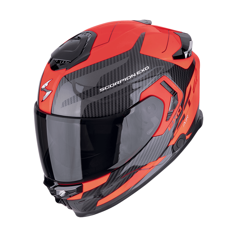 Moto přilba SCORPION EXO-GT SP AIR FLEX černo/fluo červená