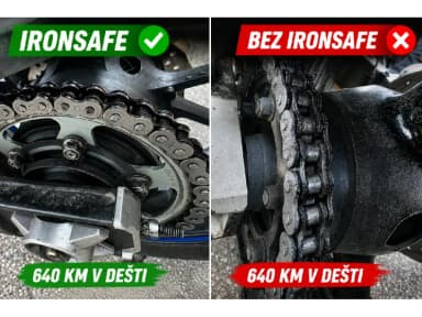 Ochrana kovových povrchů motocyklů IRONSAFE 250ml 5