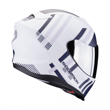 Moto přilba SCORPION EXO-520 EVO AIR BANSHEE matná bílo/modro/fialová 3