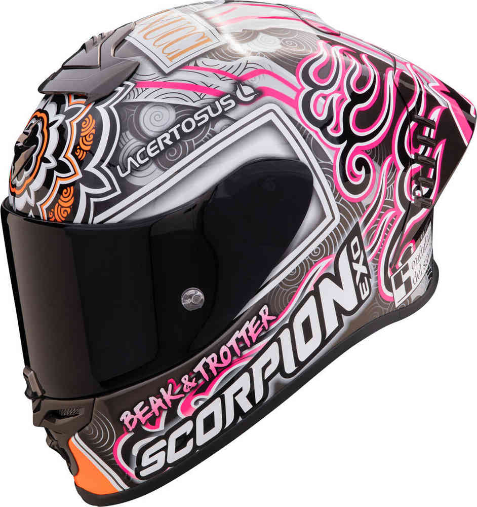 Moto přilba SCORPION EXO-R1 FIM Racing #1 AIR CANET Aron Canet