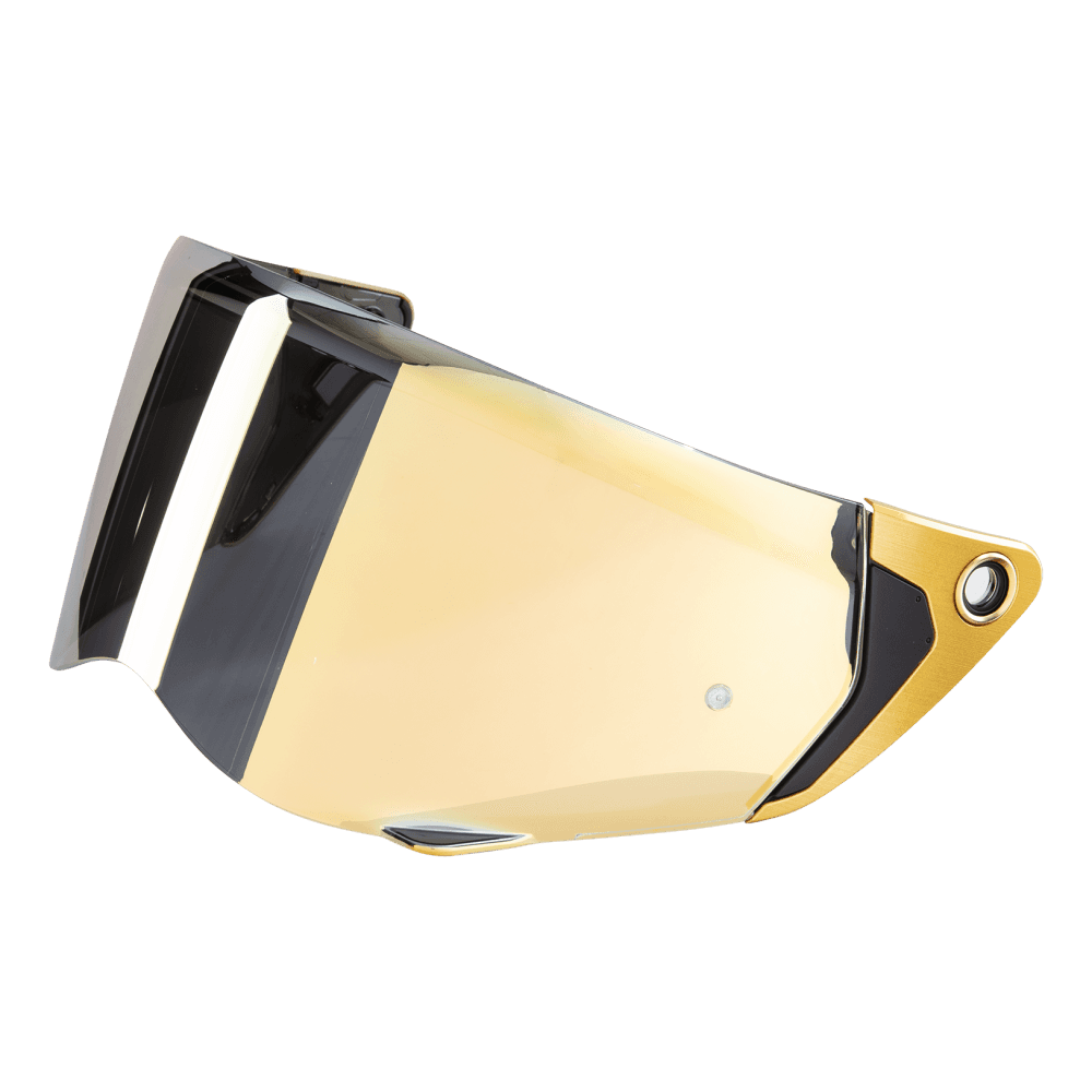 Plexi SCORPION EXO-HX1 CARBON SE zrcadlové zlaté KDF-19