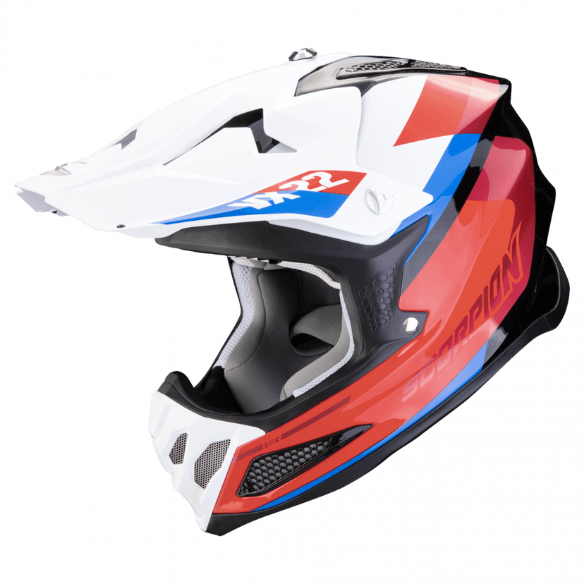 Moto přilba SCORPION VX-22 AIR BETA černo/červeno/bílá