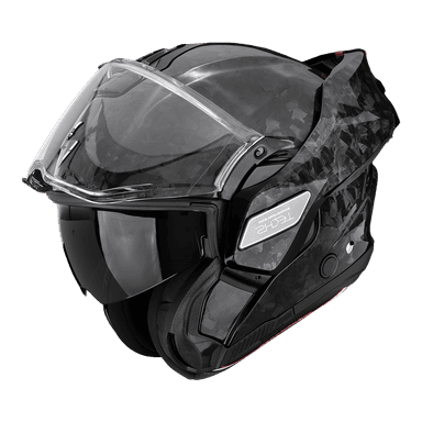 Moto přilba SCORPION EXO-TECH II CARBON ONYX černá 3
