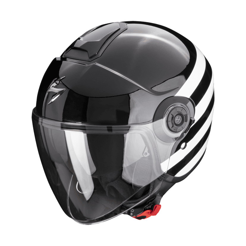 Moto přilba SCORPION EXO-CITY II BEE černo/bílá