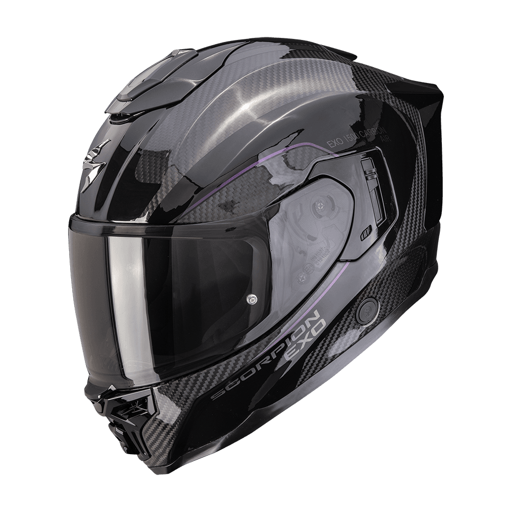 Moto přilba SCORPION EXO-1500 CARBON AIR MUNDI černý chameleon