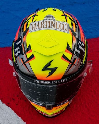 Moto přilba SCORPION EXO-R1 EVO II AIR ARON MISANO stříbrno/fluo žluto/modrá 6