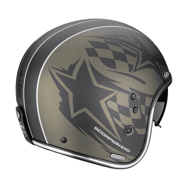 Moto přilba SCORPION BELFAST II FLAGSTONE matná zeleno/černá 2