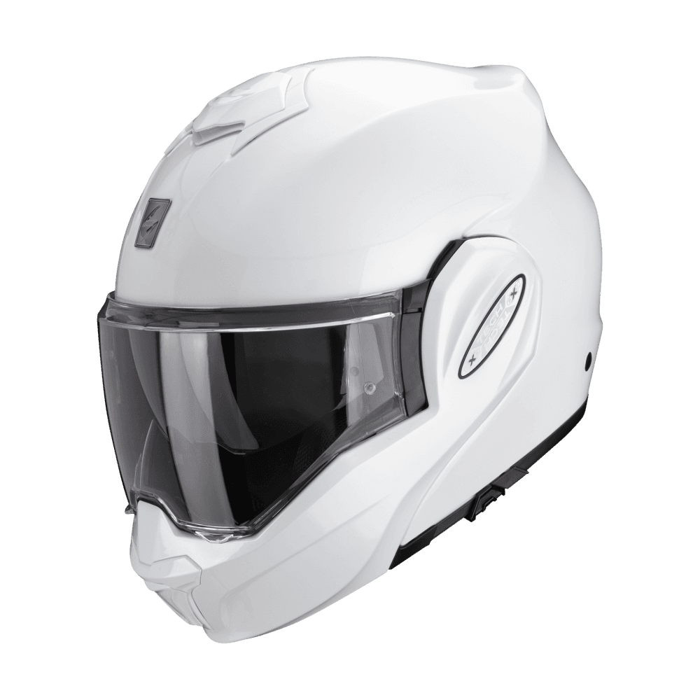 Moto přilba SCORPION EXO-TECH EVO PRO solid perleťově bílá