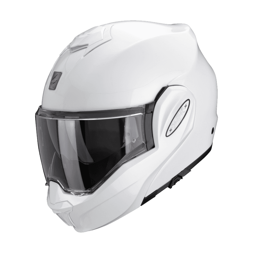 Moto přilba SCORPION EXO-TECH EVO PRO solid perleťově bílá