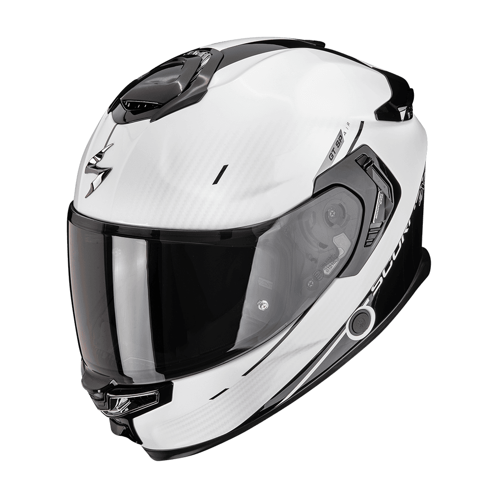 Moto přilba SCORPION EXO-GT SP AIR ASPHALT perleťově bílo/černá