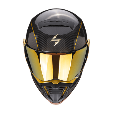 Moto přilba SCORPION EXO-HX1 CARBON SE černo/zlatá 2