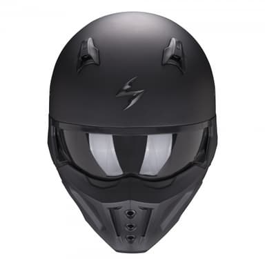 Moto přilba SCORPION COVERT-X solid černá matná 2