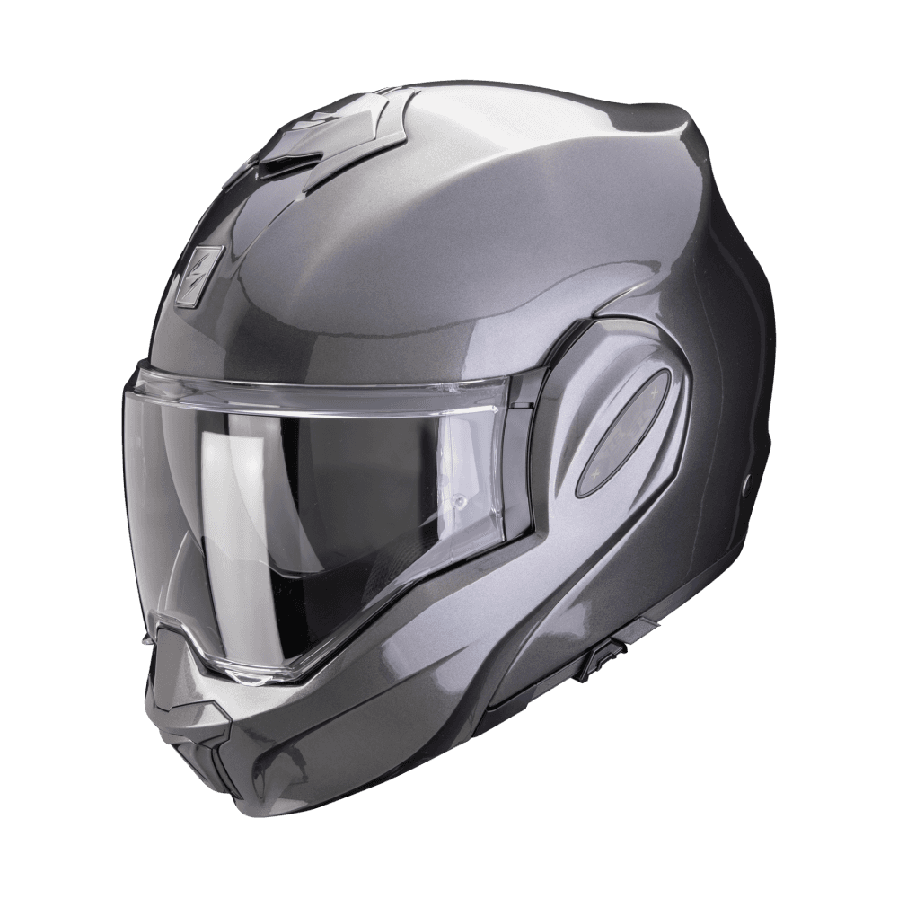 Moto přilba SCORPION EXO-TECH EVO PRO solid metalická šedá