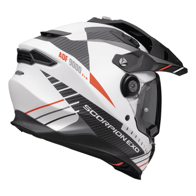 Moto přilba SCORPION ADF-9000 AIR FEAT matná bílo/černo/červená 3