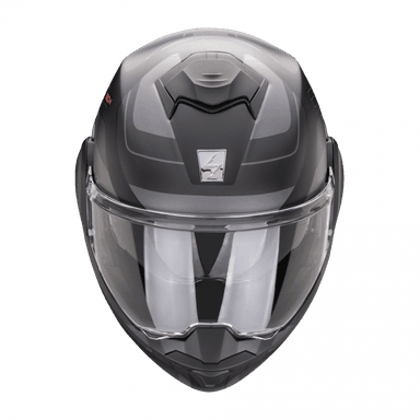 Moto přilba SCORPION EXO-TECH EVO PRO COMMUTA matná černo/stříbrná 2