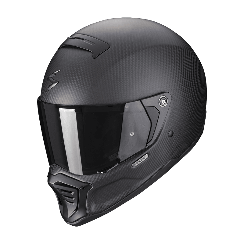 Moto přilba SCORPION EXO-HX1 CARBON SE matná černá