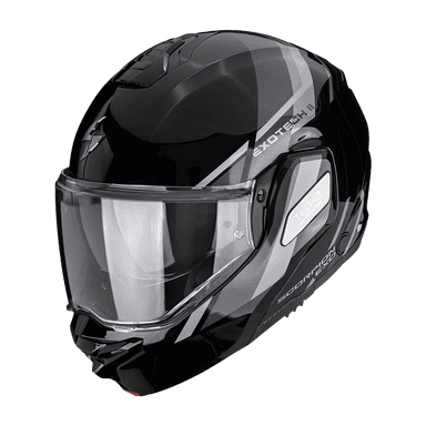 Moto přilba SCORPION EXO-TECH II MARKUS černo/stříbrná 2